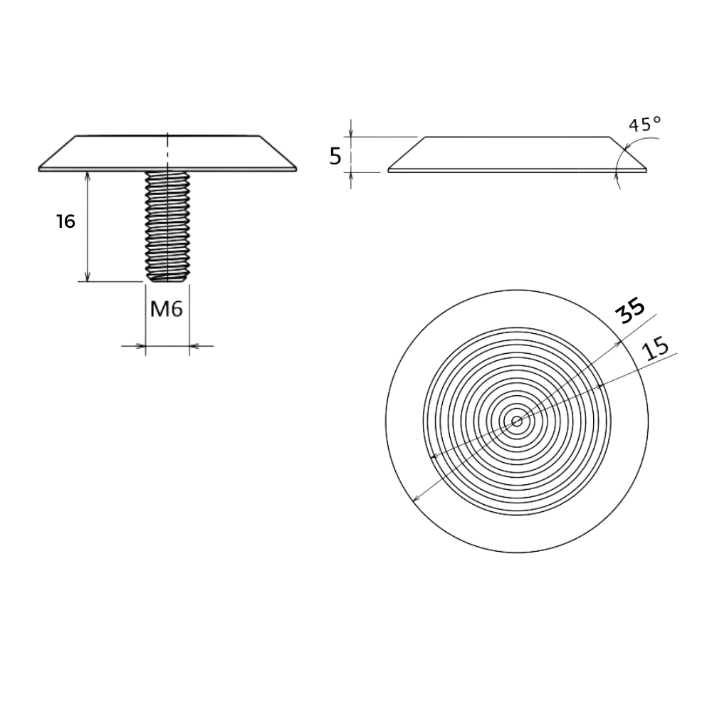 Dinh tan chong truot inox 304 9 1