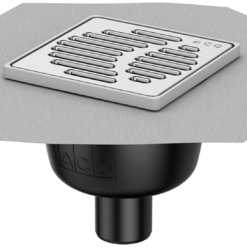 Hình ảnh sản phẩm ga thoát sản nhà tắm ACO EASYFLOW - ống thoát đứng