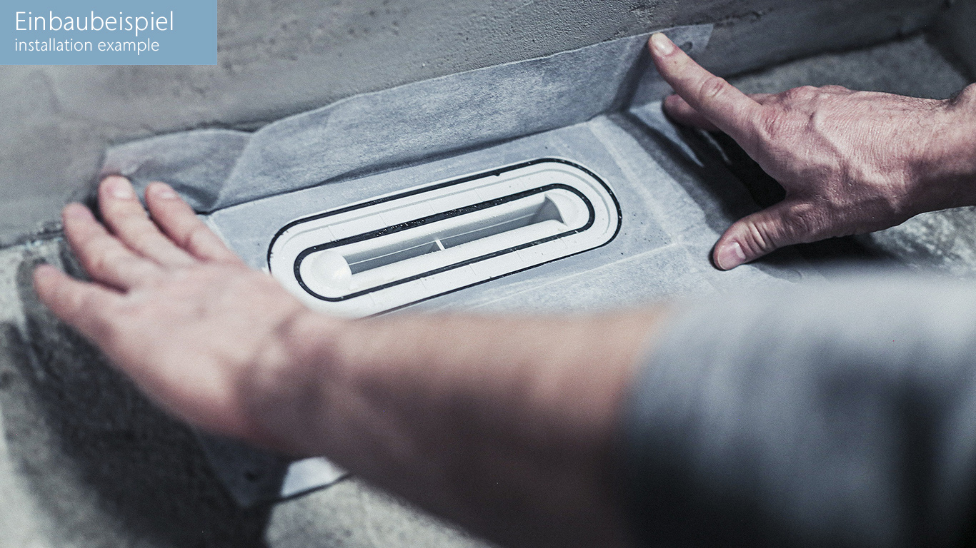 Lắp đặt Ga thoát nước tắm đứng dài chống thấm ACO ShowerDrainS Lắp đặt Ga thoát nước tắm đứng dài chống thấm ACO ShowerDrainS