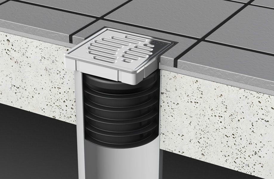 Lắp đặt ga thoát sàn nhà vệ sinh Passino ACO