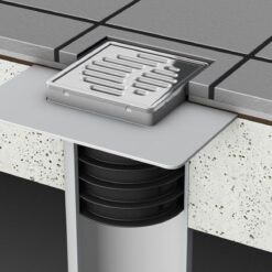 Lắp đặt ga thoát sàn nhà vệ sinh chống thấm Passino ACO