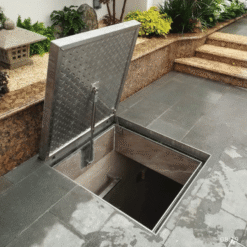 MHX- cửa mở bản lề âm sàn kết hợp xi lanh hơi (5)