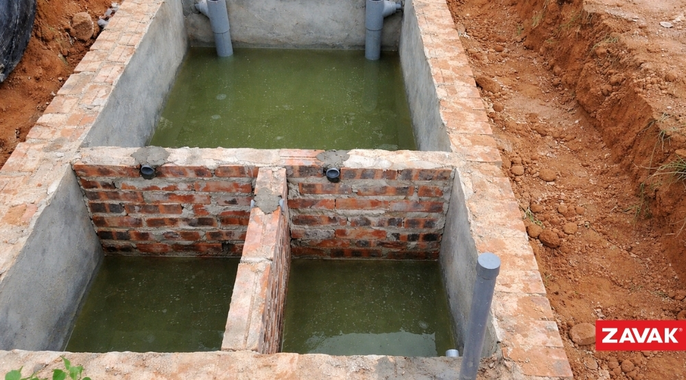 Bể phốt 3 ngăn phải có ống thông hơi 
