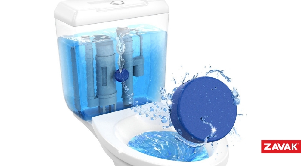 Cách khắc phục nhà vệ sinh bị hôi bằng viên tẩy bồn cầu