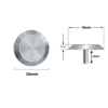 dinh tan chong truot inox 304 5