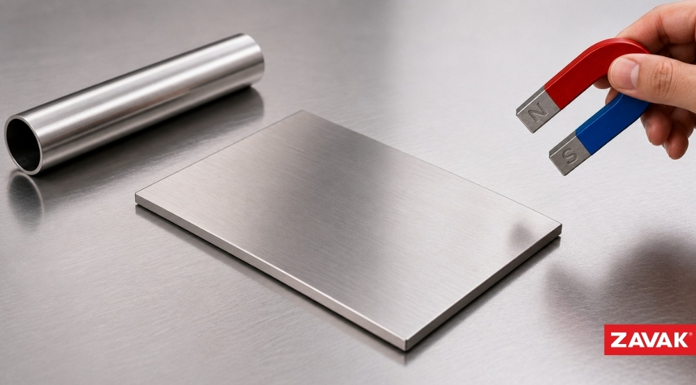 Inox 304 nguyên bản không có từ tính