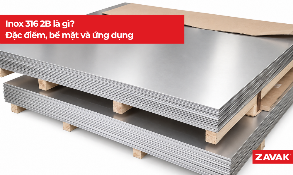 Inox 316 2b là gì? Đặc điểm, bề mặt và ứng dụng