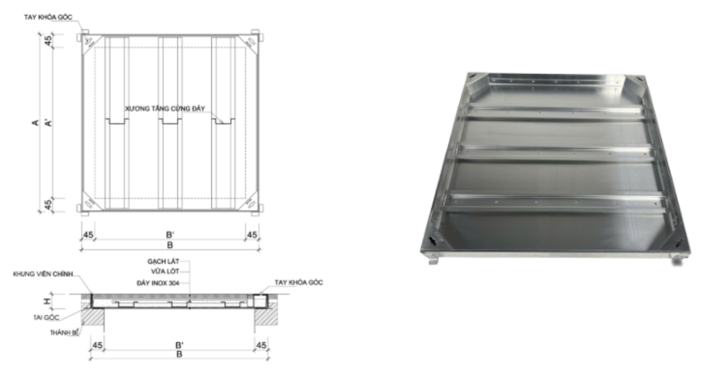 nap ho ga thoat nuoc thai 2