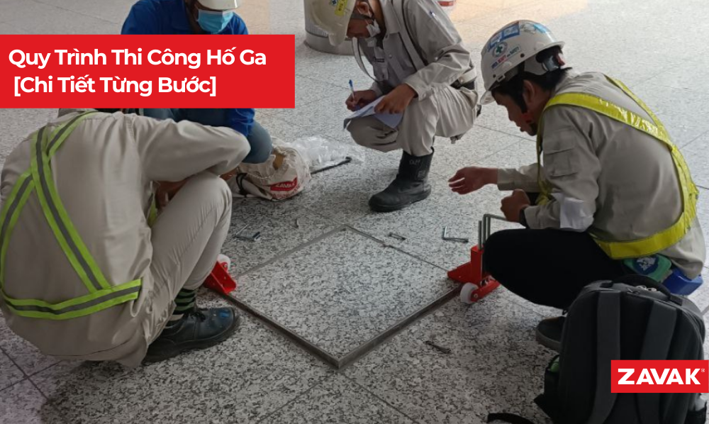 Quy Trình Thi Công Hố Ga Thoát Nước Mưa [Chi Tiết Từng Bước] 