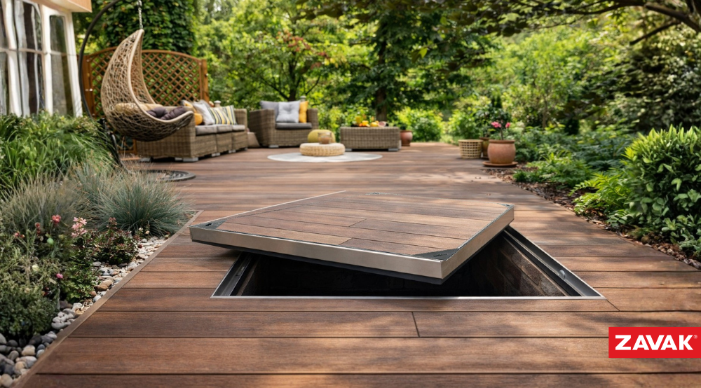 Nắp Hố Ga Inox 304 Kín Mùi 